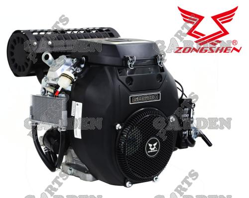 # MOTOR ZONGSHEN GB680 680cc 22 TWIN horizontalinė veleno 25,4mm (be jokių papildomų nuolaidų galimybės) 